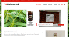 Desktop Screenshot of jd-sauce.dk